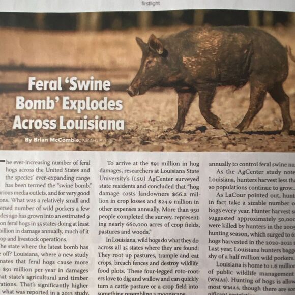 American Hunter February 2023 Wyoming Women Foundation Build Butcher Shop - Picture 7 of 9